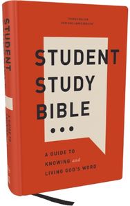 Student Study Bible: A Guide to Knowing and Living God’s Word (NKJV, Hardcover, Red Letter, Comfort Print)