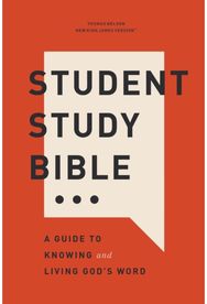Student Study Bible: A Guide to Knowing and Living God’s Word (NKJV, Softcover, Red Letter, Comfort Print)