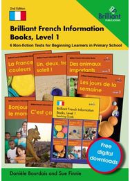 Brilliant French Information Books, Level 1: 6 Non-Fiction Texts for Beginning Learners in Primary School