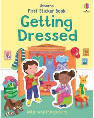 First Sticker Book Getting Dressed