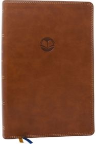 Enduring Word Study Bible: Pastoral Commentary from Every Chapter of the Bible (NKJV, Brown Leathersoft, Red Letter, Comfort Pri