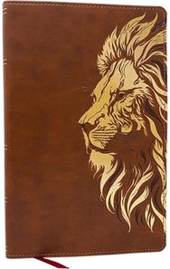 KJV, Personal Size New Testament, Tan Leathersoft, Red Letter, Comfort Print