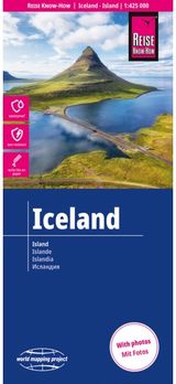 Iceland Map: 1:425.000 scale