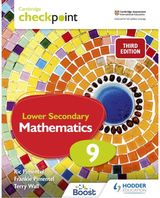 Cambridge Checkpoint Lower Secondary Mathematics Students Book 9: Third Edition