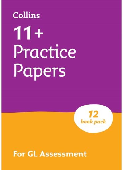 11+ GL English, Maths, Verbal Reasoning and Non-Verbal Reasoning Practice Papers Pack (with 12 Practice Papers books): For the 2026 Gl Tests