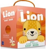Soft Hand Puppet Baby Book Lion