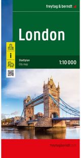 London, City Map 1:10.000