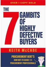 7 Gambits of Highly Defective Buyers: Procurement Bert’s How Not-to Guide for Procurement Professionals