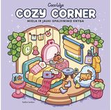 „Cozy corner“. Miela ir jauki spalvinimo knyga