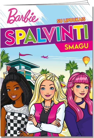 Barbie. Spalvinti smagu. Mattel