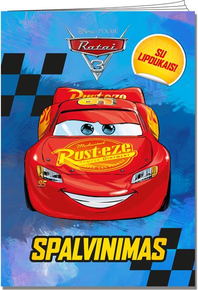 Ratai. Spalvinimas su lipdukais