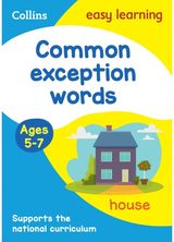 Common exception words Activity book Ages 5-7