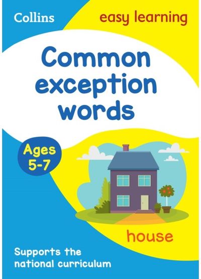 Common exception words Activity book Ages 5-7