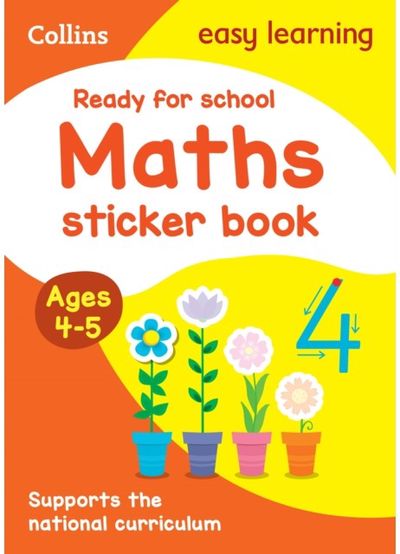 Ready for school: maths Sticker Book Ages 4-5