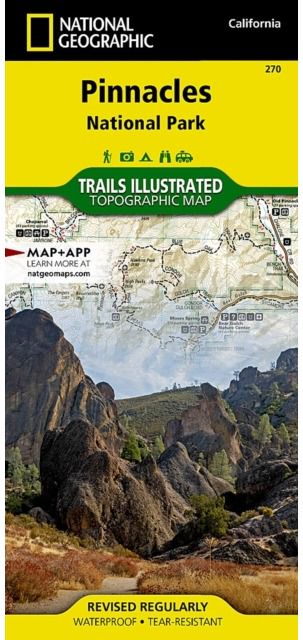 Pinnacle National Park Map: Trails Illustrated