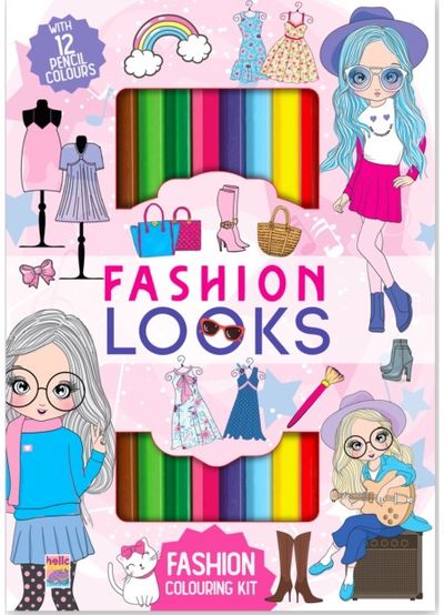 Fashion Looks - Colouring Kit: Fashion Looks - Colouring Kit