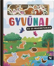 Gyvūnai. Su 25 magnetukais