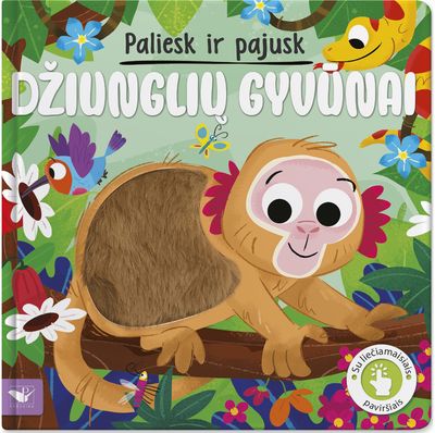 Paliesk ir pajusk. Džiunglių gyvūnai