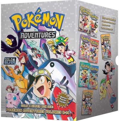 Pokemon Adventures Gold & Silver Box Set (Set Includes Vols. 8-14)