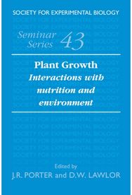 Plant Growth: Interactions with Nutrition and Environment