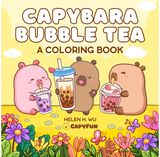 Capybara Bubble Tea: A Coloring Book
