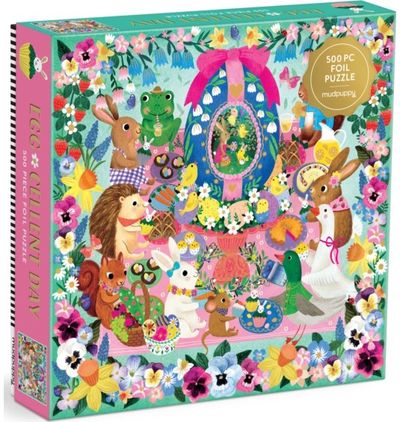 Egg-cellent Day 500 Piece Foil Family Puzzle