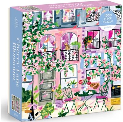 Cherry Lane Blossoms 1000 Piece Puzzle