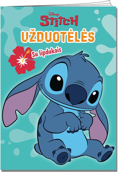 Stitch. Užduotėlės su lipdukais