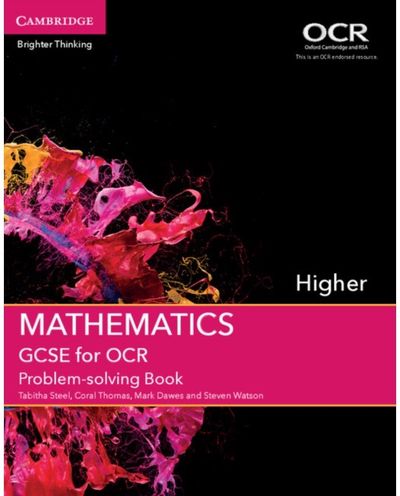 GCSE Mathematics for OCR Higher Problem-solving Book