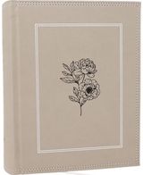 NKJV, Journal the Word Bible: Reflect, Journal or Create Art Next to Your Favorite Verses (Stone Leathersoft over board, Red Let