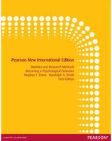 Introduction to Statistics and Research Methods: Becoming a Psychological Detective: Pearson New International Edition
