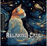 Relaxing Cats Colouring Book