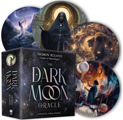 Dark Moon Oracle: A 48-Card Deck and Guidebook from the creator of Moonology™