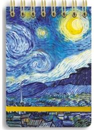Vincent van Gogh: The Starry Night (Spiral Bound Pocket Notebook)