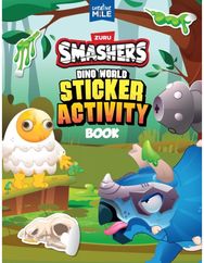 Smashers Dino World Sticker Activity Book