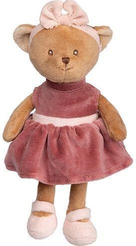 Pliušinis žaislas BUKOWSKI Meškutė BABY MELI, rožinė, 15 cm