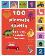 100 pirmųjų žodžių. Spalvos, skaičiai, formos