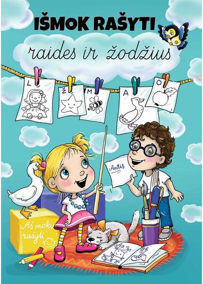 Išmok rašyti raides ir žodžius