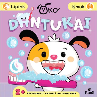 Šuniukas Okas. Dantukai