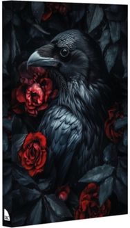 Raven and Roses Notebook: A Romantasy-Inspired Hardback Notebook for Writing, Journaling, and Creative Expression