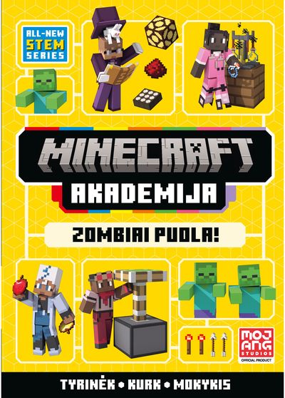 Minecraft. Zombiai puola!