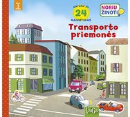 Transporto priemonės. Su 24 magnetukais