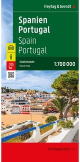 Spain and Portugal Road Map: 1:700,000 map