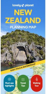Lonely Planet New Zealand Planning Map