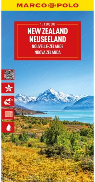 New Zealand Marco Polo Map