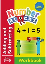 Numberblocks Adding and Subtracting (Red Level Workbook)