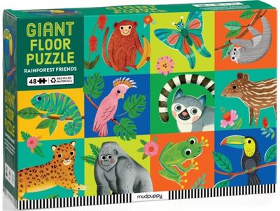 Rainforest Friends 48 Piece Giant Floor Puzzle