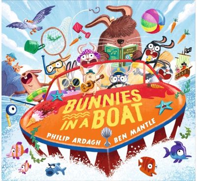Bunnies in a Boat: A rhyming board book for babies and toddlers, perfect as a birthday or baby shower gift