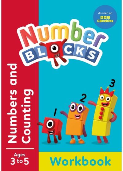 Numberblocks Numbers and Counting (Red Level Workbook)