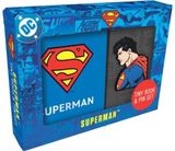 DC Comics: Superman Tiny Book and Pin Set